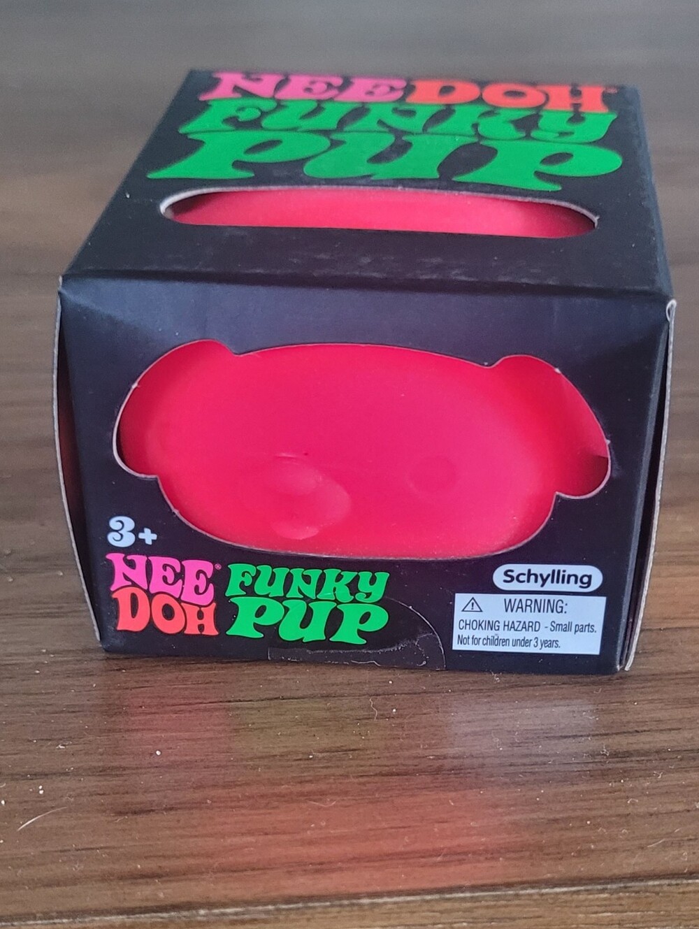 NeeDoh Funky Pup Squishy Toy - Red